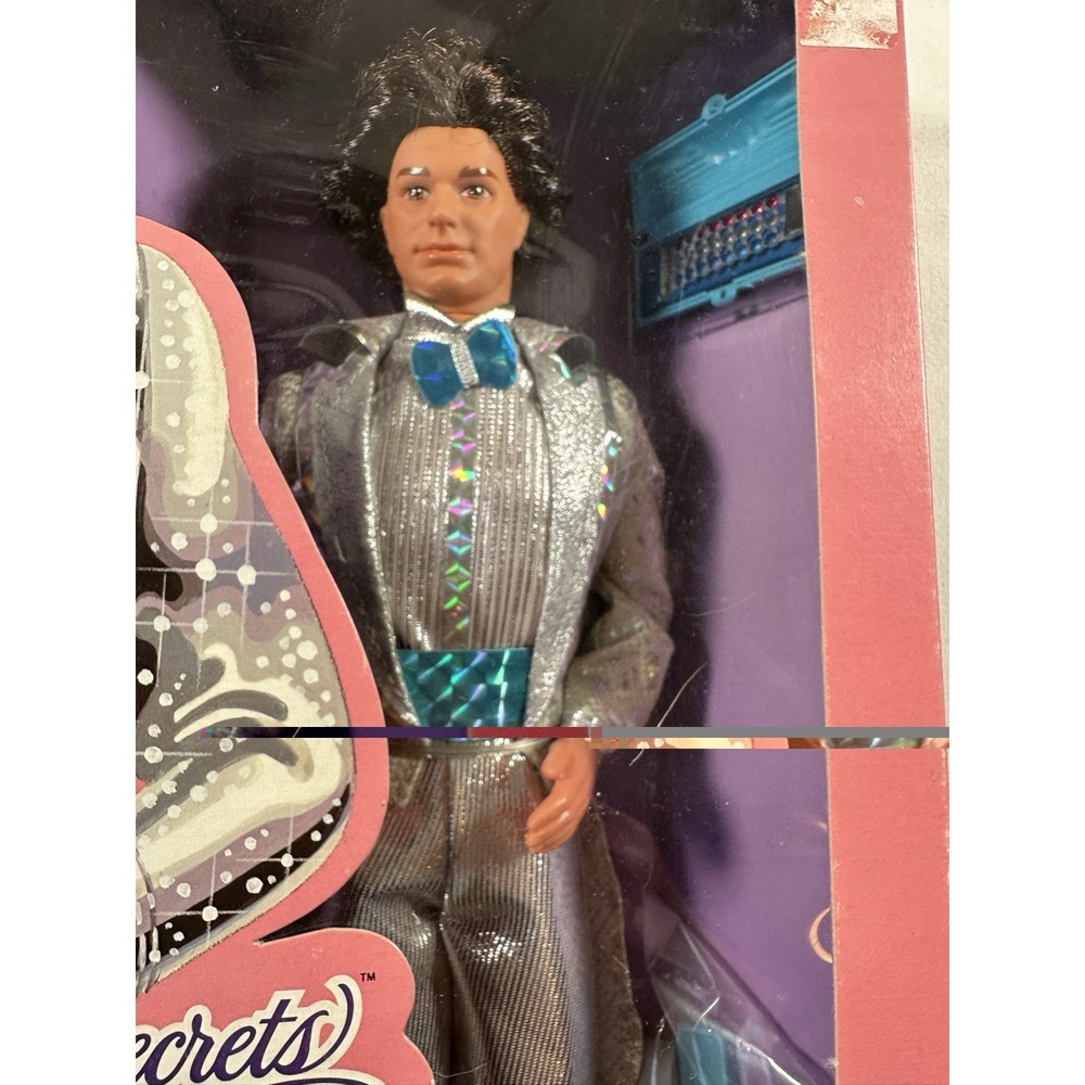 Mattel Jewel Secrets Ken Doll New 1986 Color Change Tux Storybook Original Box - Picture 3 of 10